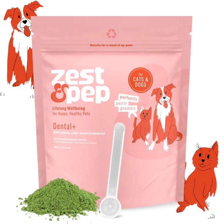 Product Dental+ Powder For Cats & Dogs | Zest&Pep